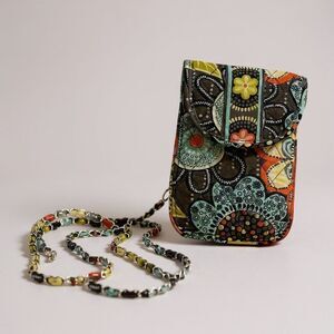 Vera Bradley Mini Crossbody Bag - Flower Shower